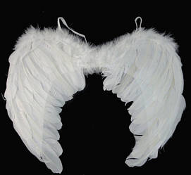 Крила ангела Середні 40х55 см (білі)