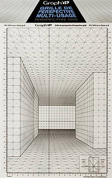 Сітка перспектива Е 26х30,5см "Graph'it" для зарисовок №GI42424