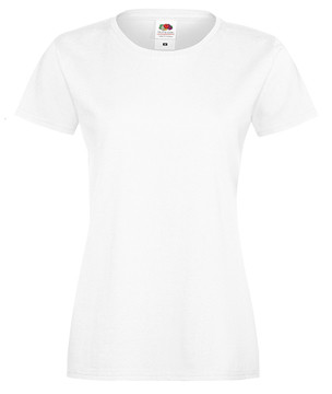 Жіноча футболка бавовна біла 414-30