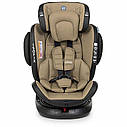 Автокрісло El Camino ISOFIX EVOLUTION 360 Royal Beige (група 0/1/2/3,0-36кг), фото 5