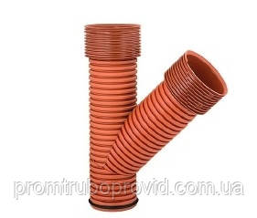Трійник гофрований InCor DN500х500х45