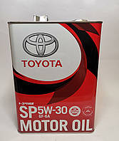 ОРИГИНАЛЬНОЕ Масло моторное SP GF-6A Toyota 5W30 (Япония) 4 литра 08880-13705 0888013705