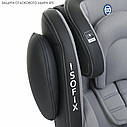Автокрісло El Camino ISOFIX EVOLUTION 360 Premium Gray (група 0/1/2/3,0-36кг), фото 7