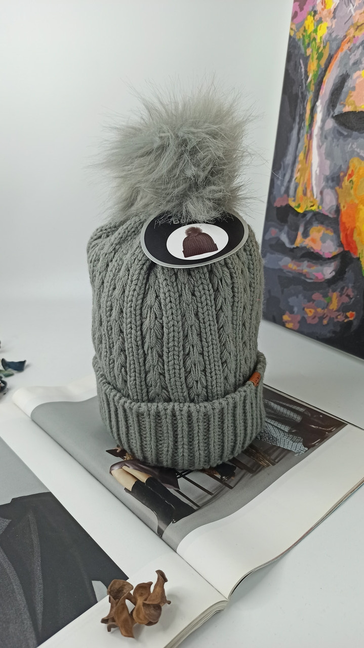 Шапка жіноча Ladies Hat Німеччина One Size сіра (2576239)