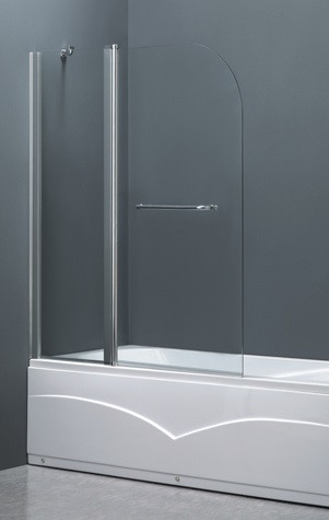 Штора для ванни Atlantis PF-03 120x140 прозоре скло