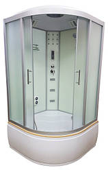 Душовий бокс Atlantis L-508-A(XL) 110х110х218 глибокий піддон