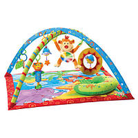Килимок дитячий ігровий розвиваючий килимок «Острів співаючої мавпочки» від Tiny Love
