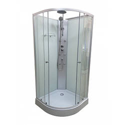 Душовий бокс VERONIS BKN-1-05 90х90х225 мілкий піддон, без даху