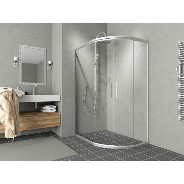Душова кабіна Veronis Daniel L 120x90 прозоре скло без піддону