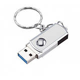 USB 2.0 Flash 16 GB флешка UKC, срібляста, фото 4