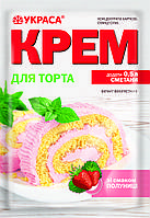 Крем для торта зі смаком полуниці Украса 70 г