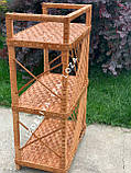 Етажерка з лози (3) «Пряма», фото 3