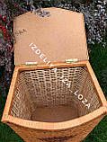 Кошик для білизни велика закруглена «Ромб», фото 2