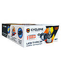 Лампа світлодіодна для фар CYCLONE LED H9 6000K 14000LM TYPE 38 2 шт комплект, фото 5