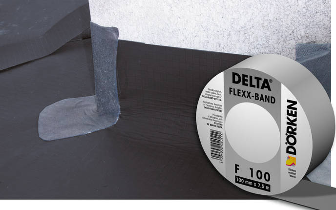 Dorken DELTA-FLEXX-BAND F 100 універсальна клеюча стрічка, фото 2