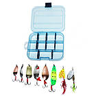 Набір блешень для лову хижака + коробка, фото 4