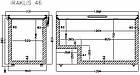 IRAKLIS 46 (417 л) Морозильна скриня з глухою кришкою CRYSTAL Греція, фото 2