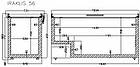 IRAKLIS 56 INOX (515л) Морозильна скриня з глухою кришкою з нержавіючої сталі ТМ CRYSTAL Греція, фото 5