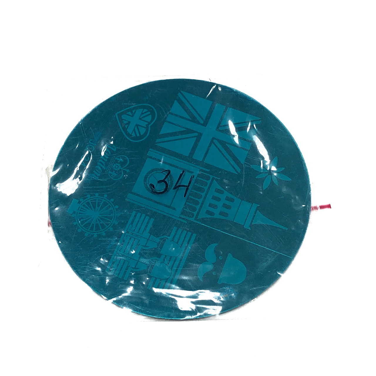 Стемпінг пластина JQ No 34, фото 1