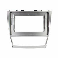 Переходная рамка Lesko 10.1" Toyota Camry Aurion Daihatsu Altis 2006-2011 (TO 182T) Silver 17шт