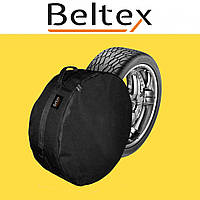 Чехол для запасного колеса Beltex M (R14-R15), чехол на запаску, чехол для докатки Белтекс, чехол на колесо