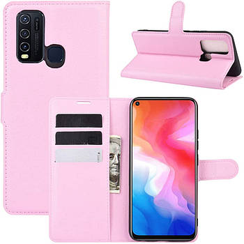 Чохол-книжка Litchie Wallet для Vivo Y30 / Y50 Pink