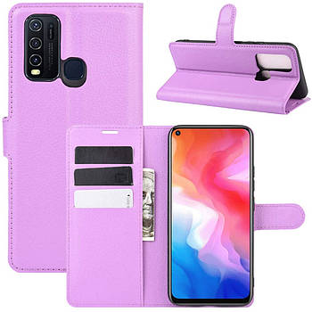 Чохол-книжка Litchie Wallet для Vivo Y30 / Y50 Violet