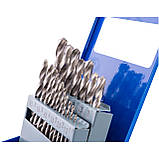 Набір свердел по металу HSS 1 -10 мм 19шт Richmann (C9405), фото 5