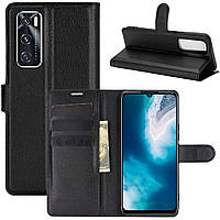 Чехол-книжка Litchie Wallet для Vivo V20 SE / Y70 Black