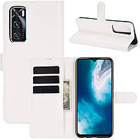 Чехол-книжка Litchie Wallet для Vivo V20 SE / Y70 White