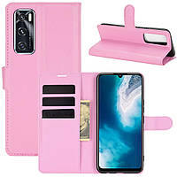 Чехол-книжка Litchie Wallet для Vivo V20 SE / Y70 Pink