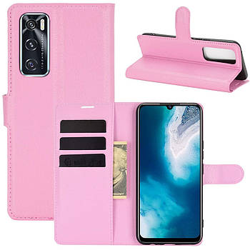 Чохол-книжка Litchie Wallet для Vivo V20 SE / Y70 Pink