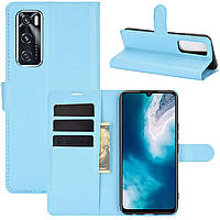 Чехол-книжка Litchie Wallet для Vivo V20 SE / Y70 Blue