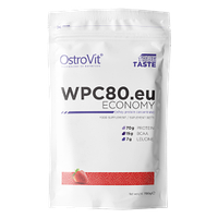 Протеин OstroVit WPC80.EU ECONOMY 700 g_strawberry