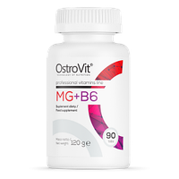 Вітаміни і мінерали OstroVit MG + B6 90 tabs