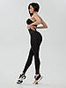 Спортивні Лосини Bona Fide Extra Sex Corsage MRL "Black Skin" M чорні, фото 3