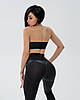 Спортивні Лосини Bona Fide Extra Sex Corsage MRL "Black Skin" M чорні, фото 8