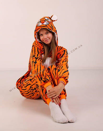 Кигуруми Тигра, Пижама Тигренок, Костюм кигуруми женский (1028) (ID ...
