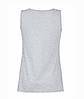 Жіноча майка однотонна світло-сіра 376-94, фото 2