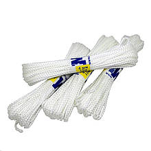 Шнур м'який MNM господарчий білий 4 мм х 15 м