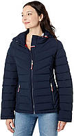 Куртка Tommy Hilfiger, стрейч-складана, з капюшоном, темно-синій, розмір S.
