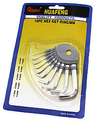 Набор шестигранников "Qtools" шестигранники от 3-10.