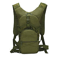 Рюкзак AOKALI Outdoor B10 9L Green с карманами на молнии и страховочными ремешками 5шт