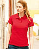 Жіноча футболка поло червона 212-40, фото 4