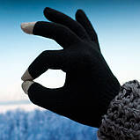 Рукавички iGlove для сенсорних екранів чорні, фото 8