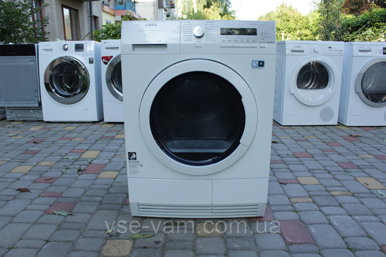 Б/У Сушильна машина AEG Protex Plus Oko Lavaherm/8 кг, А+++ з Німеччини