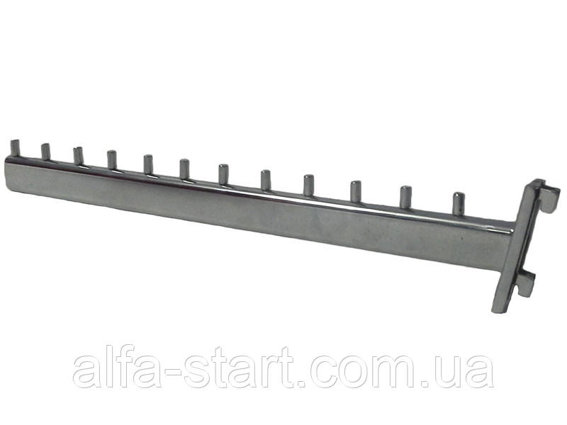 Флейта овальна пряма на перфоровану рейку