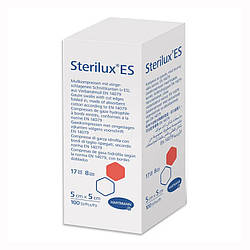 Марлеві серветки Sterilux® ES, 7,5см х 7,5см, нестерильні 10 шт.