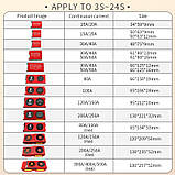 30 А 24 В BMS smart плата DaLy LiFePO4 24V 8S 30A симетрія з Bluetooth, фото 9