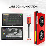 100A SMART BMS контролер плата DaLy LiFePO4 24V 8S 100A симетрія, фото 8